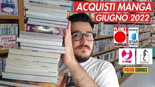 ACQUISTI MANGA - GIUGNO 2022