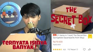 COBA BELI SECRET BOX SPONGEBOB TERNYATA ISINYA BANYAK, UNBOXING VIDEO