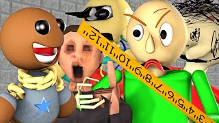 [SFM BALDI] Baldi's Basic In Learning KICK THE BUDDY RETURNS ! Vs ORANGE MAN From Baldi In LEARNING