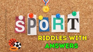 Sports Riddles With Answers #sportsriddles #sportsriddlegame