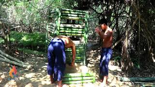 Primitive Technology   build underground house, underground swimming pool and water filter