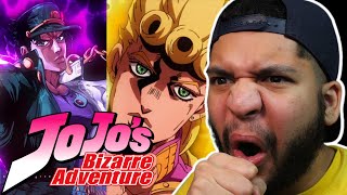 JOJOS GOT THAT HEAT!! Reacting To ALL JoJo's Bizarre Adventure Openings!!