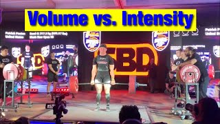 Volume vs. Intensity For Novice/Intermediate/Advanced Lifters