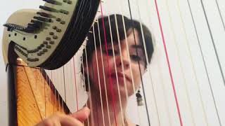 Daft Punk, “Get Lucky” Harp Cover