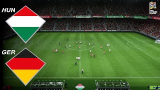 Hungary vs Germany - Round 6 of the UEFA Nations League 2025