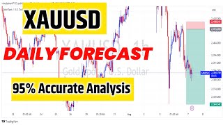 07 Aug ( 2024 ) XAUUSD analysis today  | GOLD analysis today #xauusd #vinodforex