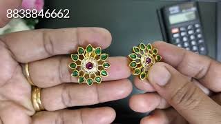 கம்மல்கள். Premium Quality Earrings. Flat 10% Discount with Free Shipping.#antique #earrings