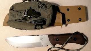 NS1 Nóż Survivalowy GP Knives Grzegorz Prządka D2