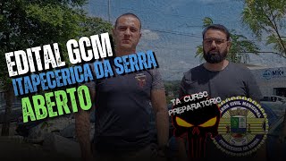 EDITAL GCM DE ITAPECERICA DA SERRA | T.A CURSO PREPARATÓRIO