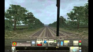 Gameplay Train Simulator 2013 RW4 Newcastle York Class 47 BR blue