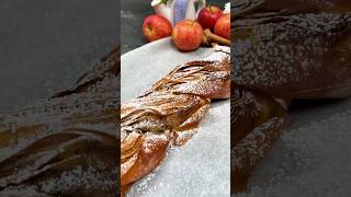 Apple & Custard Fillo Twist #recipe #easy #desert #apple