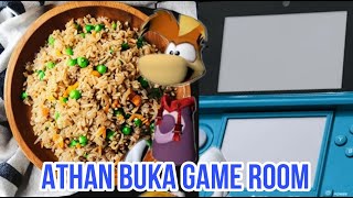 ATHAN BUKA GAME ROOM | MAKAN SESUAI PERSAAN | MAIN GAME 3DS DAN LAPTOP