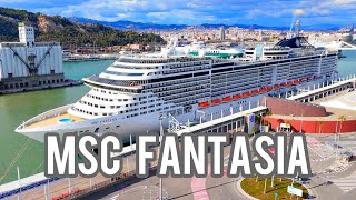 MSC FANTASIA Cruise Ship Tour 4K