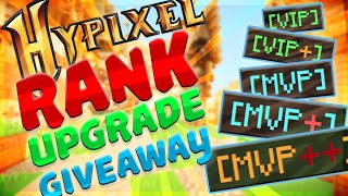 Hypixel Rank Upgrade Giveaway