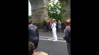 Olympic torch stewarton