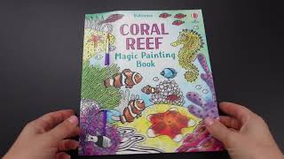 Usborne - Coral Reef Magic Painting book