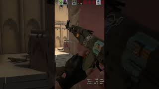 CRAZIEST Mirage 1v4!! #viral #trending #gaming #csgo #shorts #fyp #crazy #counterstrike #mirage