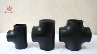 Pipe elbow tee reducer cap flange ms carbon steel fitting