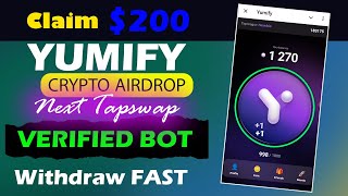 Yumify Airdrop - Yumify Airdrop Withdraw - Yumify Airdrop Listing - Yumify Airdrop - Yumify Airdrop