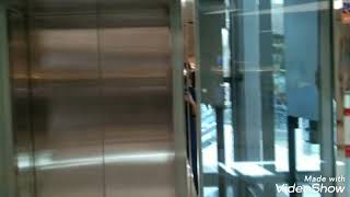 [With Jessy elevator!] 4 Mitsubishi scenic elevators at Siam Paragon Bangkok Thailand