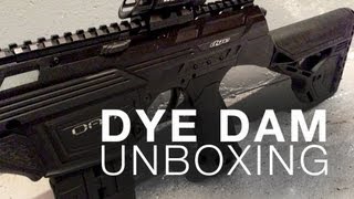 AN ELECTRONIC MAG-FED PAINTBALL MARKER?! - Dye DAM Unboxing