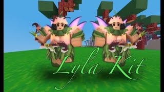 Using the New Lyla kit in Bedwars