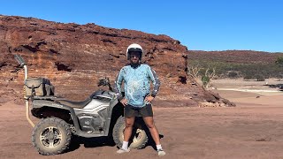 Quad Bike Riding Through KALBARRI Bushlands!