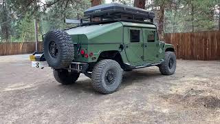 BADASS DURAMAX HUMVEE (Walkaround + Exhaust Clip)