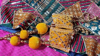 How to attach latkan on lehenga dori|किसी भी लहंगा में लटकन लगाने का आसान तरीका|How to attach latkan