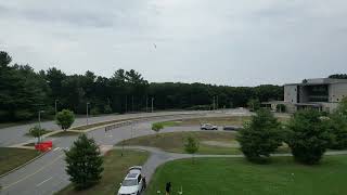 Old random vid from my drone during summer of my water rocket chute deployment fail