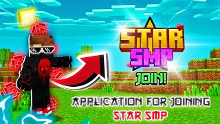 Application for joining star smp ⭐ How To Join Star Smp | #applicationforstarsmp @고독리뷰