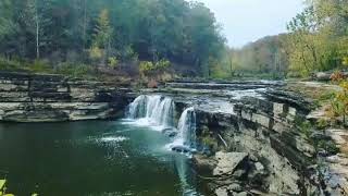 Cataract Falls - lower falls Cataract,  Indiana