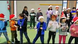 Coreografia di Natale in Palestra Primaria Albuzzano