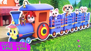 Trenulețul Ciu Ciu 🚂 Cântece și desene animate pentru copii | TAI TAI