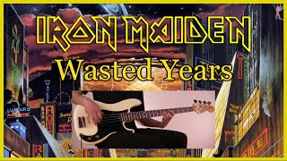 Iron Maiden - Wasted Years - Bass Cover by Flavio Recalde