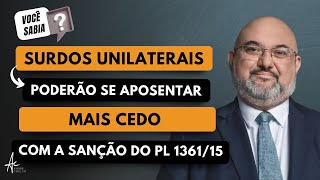 SURDEZ UNILATERAL APOSENTA MAIS CEDO COM SALÁRIO MAIOR - #pcd #surdosqueouvem