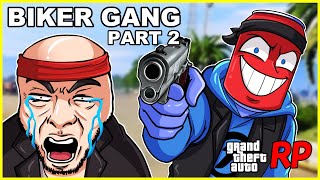 WE TROLLED ANOTHER SALTY BIKER GANG… GTA 5 RP