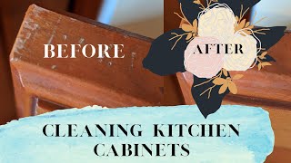 Cleaning Kitchen Cabinets | Spring Clean with Me