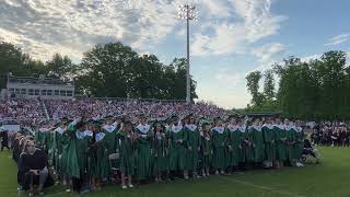 Kettle Run High School Graduation 2022 - Cap Throwing