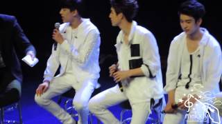 150508 갓세븐 (GOT7) - Introductions & Talk // Chicago Fanmeeting USA [FANCAM]