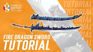 Monster Hunter world : Fire Dragon Sword tutorial   #monsterhunter #cosplay