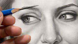 SMOOTH SHADING with Graphite Pencil! LIVE Realistic Drawing + Tutorial