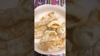 CRISPY PORK CHICHARON WITH VINEGAR  | ASMR SATISFYING VIDEO #shorts #asmr #yummy