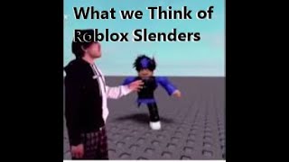 Details on What People Think About Slenders - Roblox