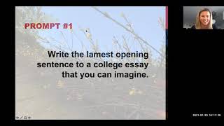 Creative Approaches to Writing the College Application Essay