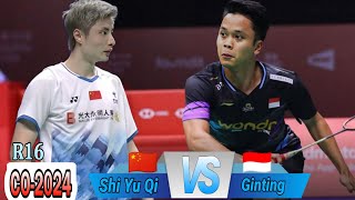 Shi Yu Qi vs Anthony Sinisuka Ginting || R16 China Open 2024