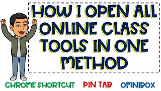 How I Open All Online Class Tools in One Method PLUS other Timesaving Tips for Online Classes