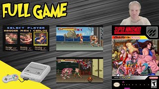 Final Fight 2 - Super Nintendo Gameplay With Xenogear99 [FULL GAME] [4K 60FPS]