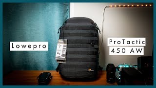 Lowepro ProTactic 450 AW: Unboxing & Hands On