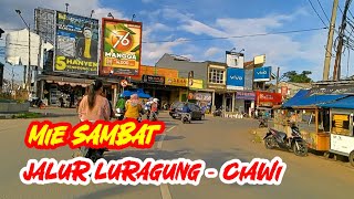 RUTE JALUR LURAGUNG - CIAWI || MIE SAMBAT